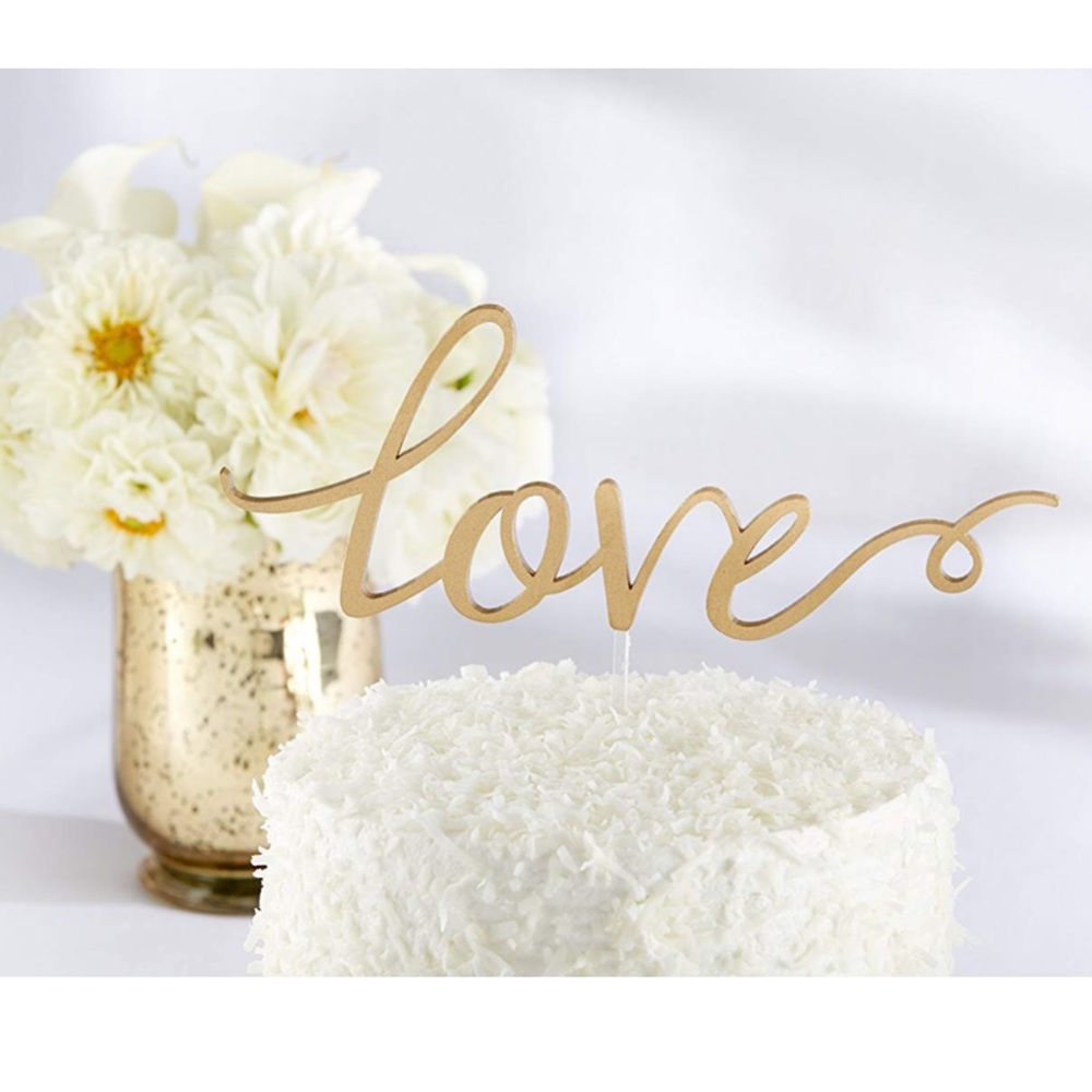 Love Cake Topper by Kate Aspen
